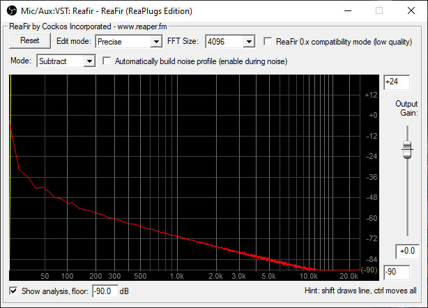 Reafir plugin configuration